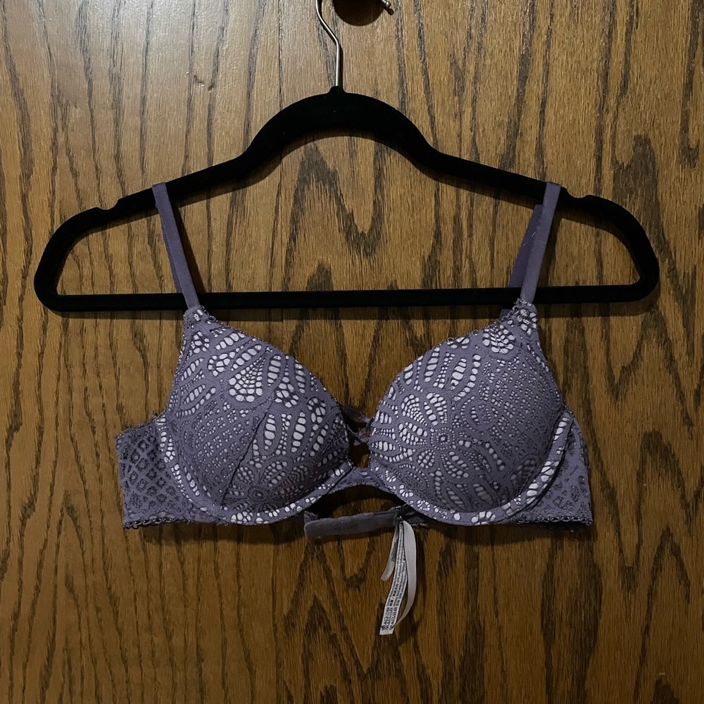 Purple Lace 34B Victoria’s Secret Dream Angels Push-up